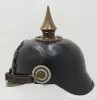 Bavarian Ersatz "Bing" black lacquered metal Pickelhaube Visuel 7